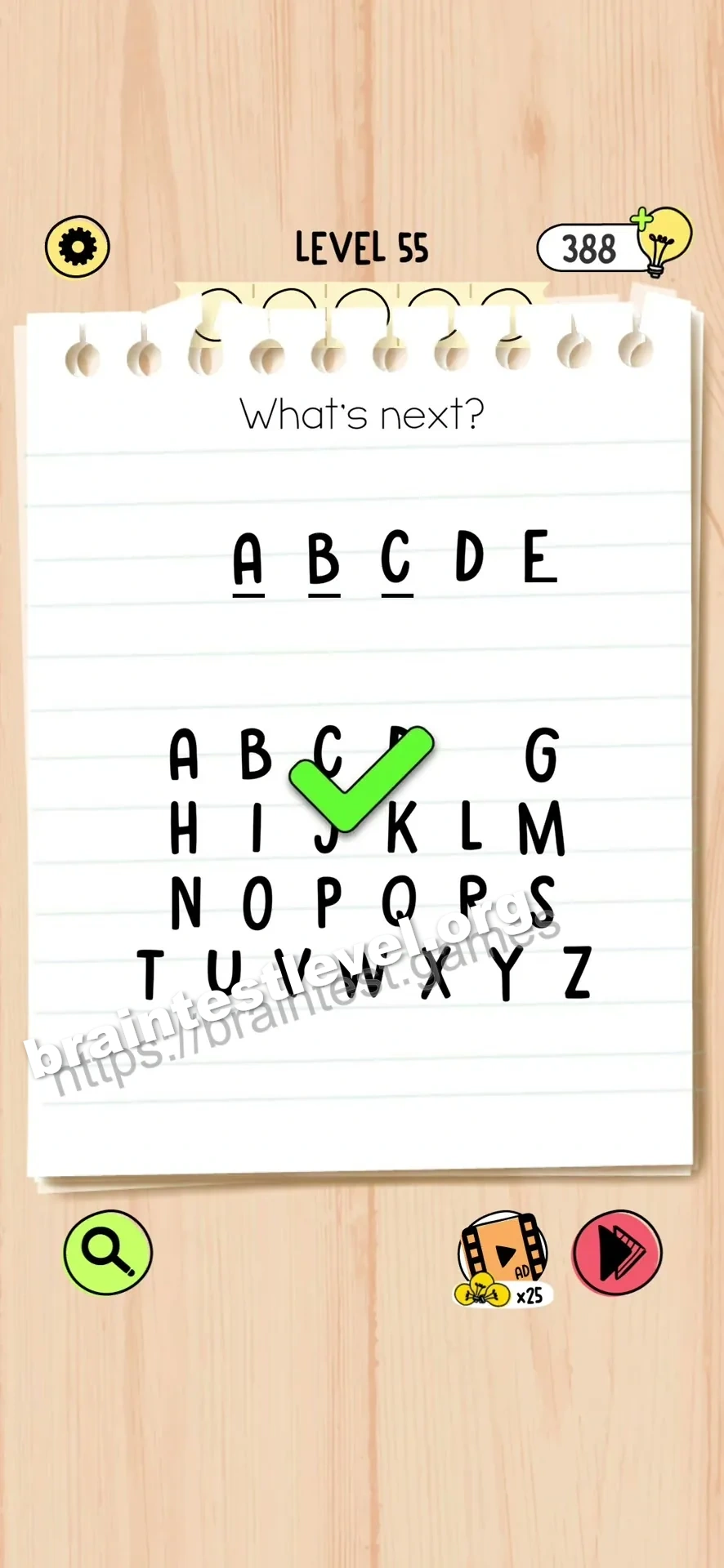 Brain Test 5 Level 55 scene 3 step 2