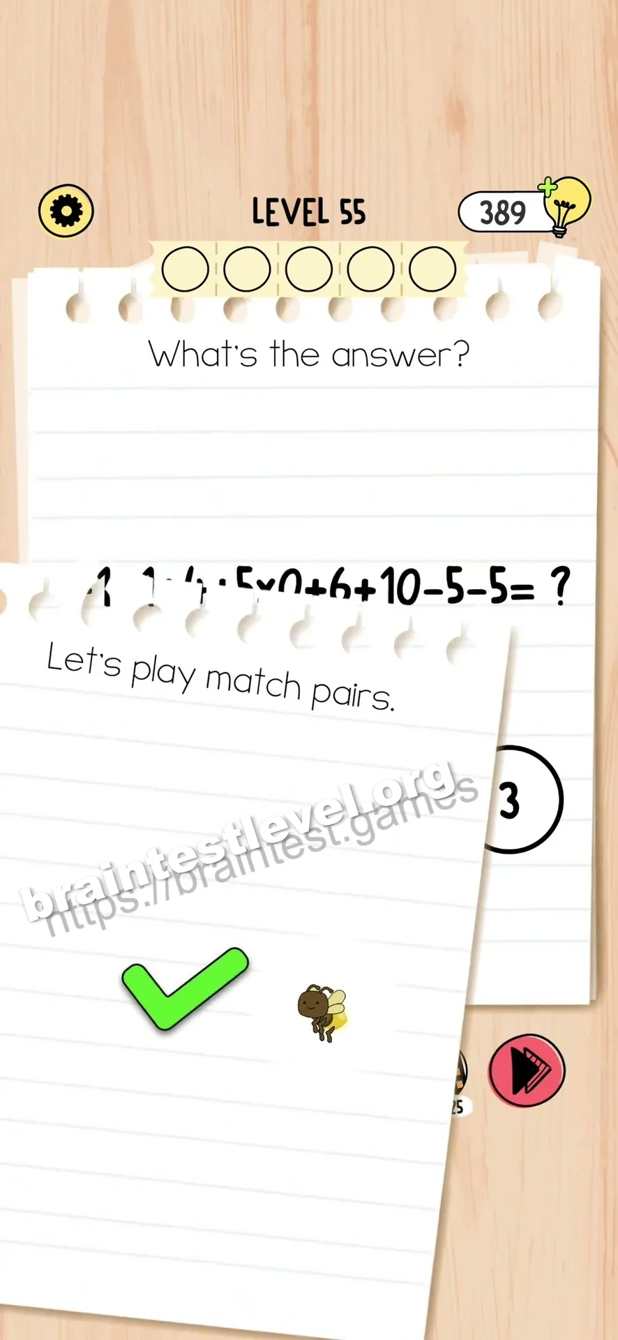 Brain Test 5 Level 55 scene 4 step 2