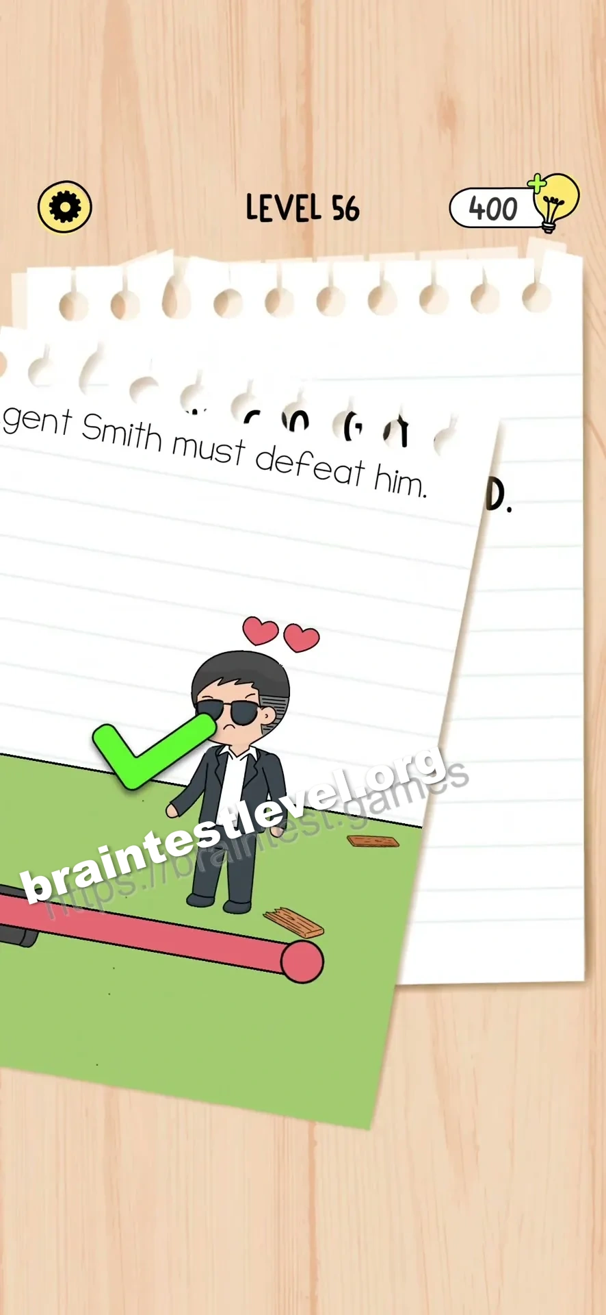 Brain Test 5 Level 56 scene 3 step 2