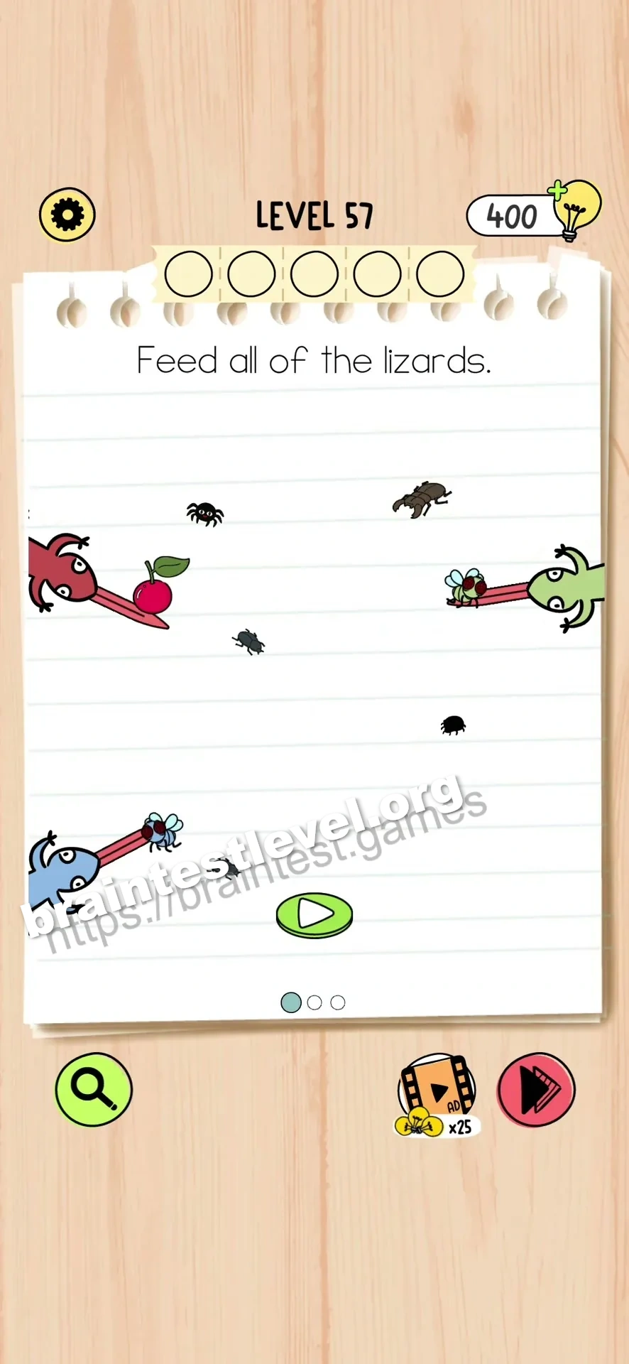 Level 57 screenshot