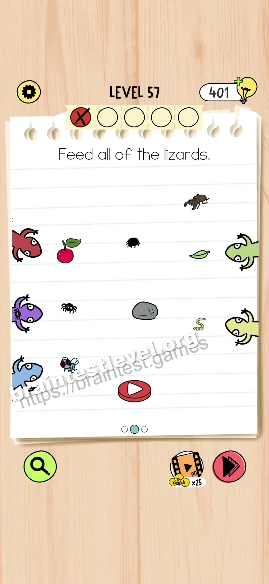 Brain Test 5 Level 57 screenshot 2
