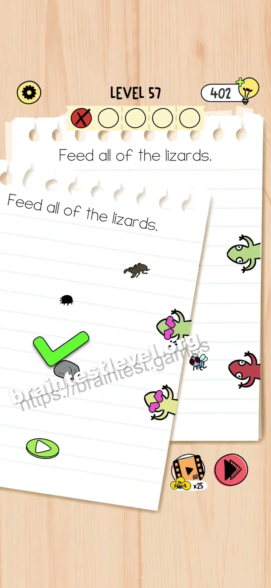 Brain Test 5 Level 57 scene 2 step 2