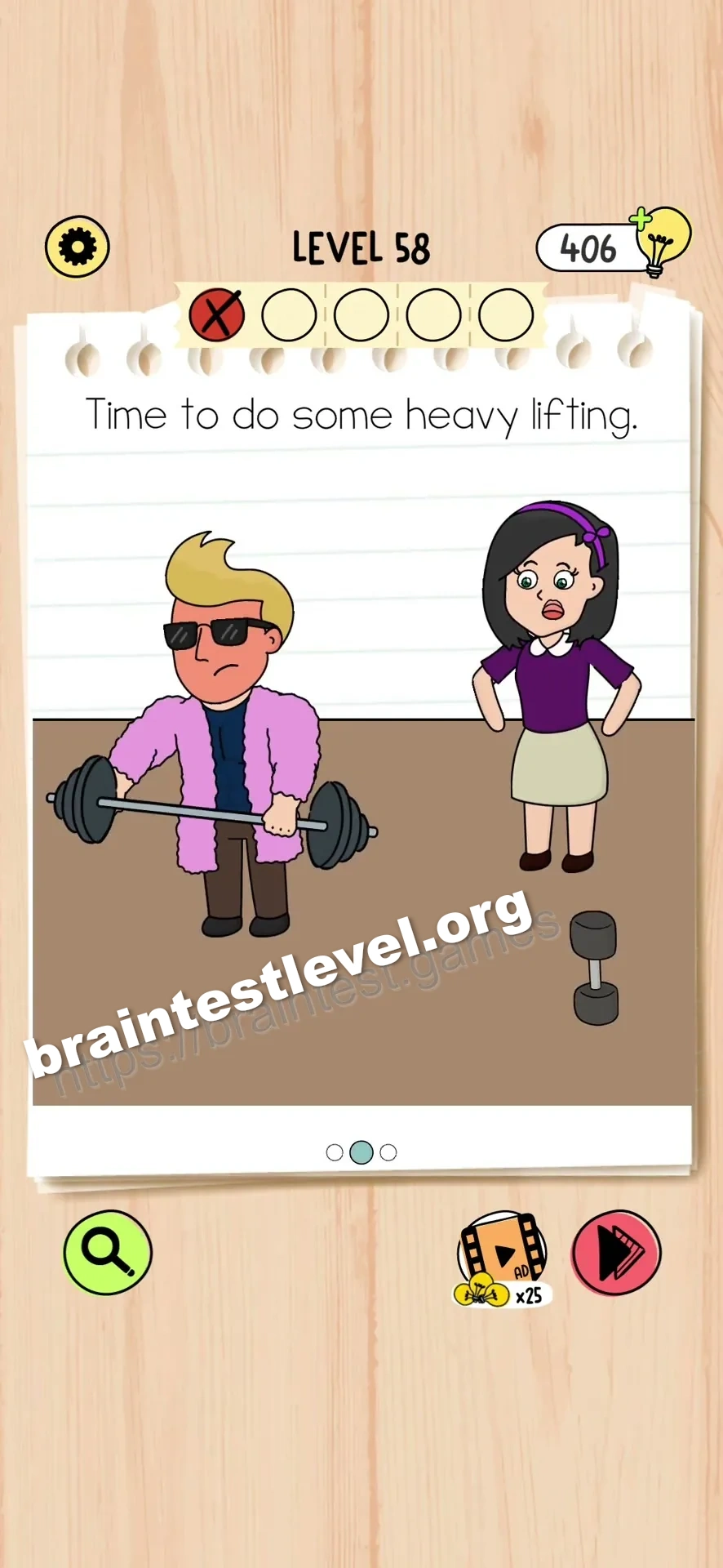 Brain Test 5 Level 58 screenshot 2