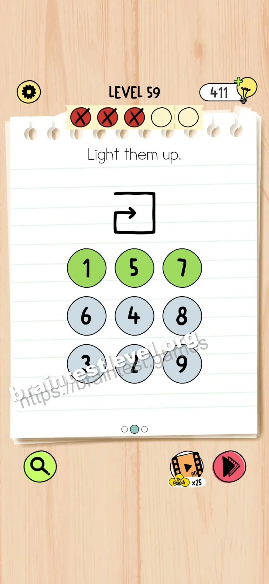 Brain Test 5 Level 59 screenshot 2