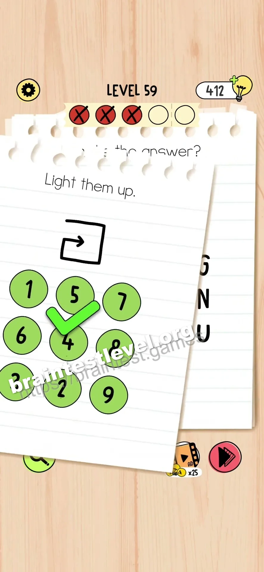 Brain Test 5 Level 59 scene 2 step 2