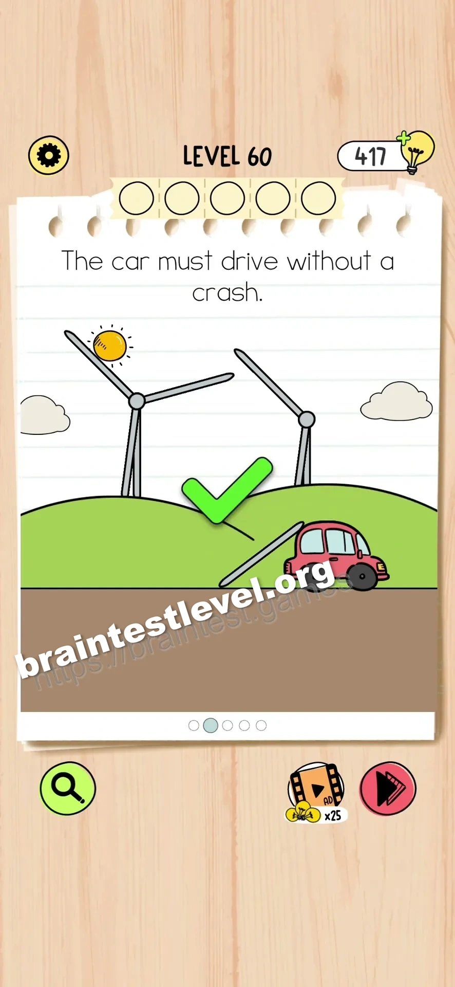 Brain Test 5 Level 60 scene 2 step 2