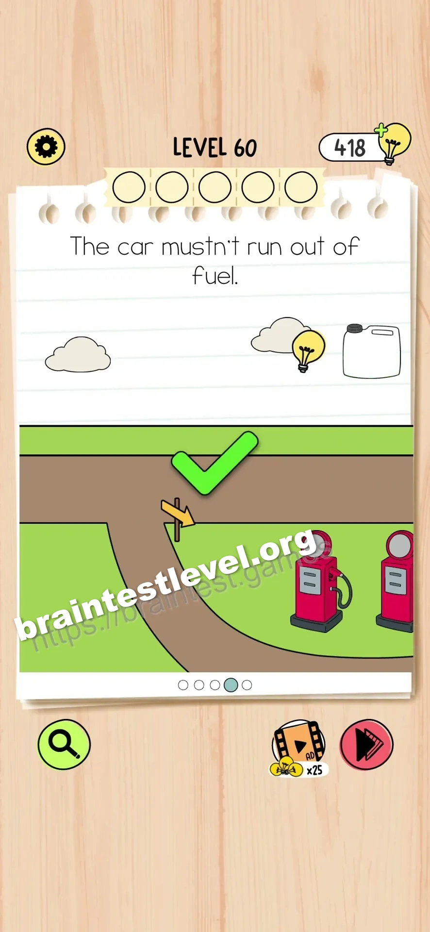 Brain Test 5 Level 60 scene 4 step 2