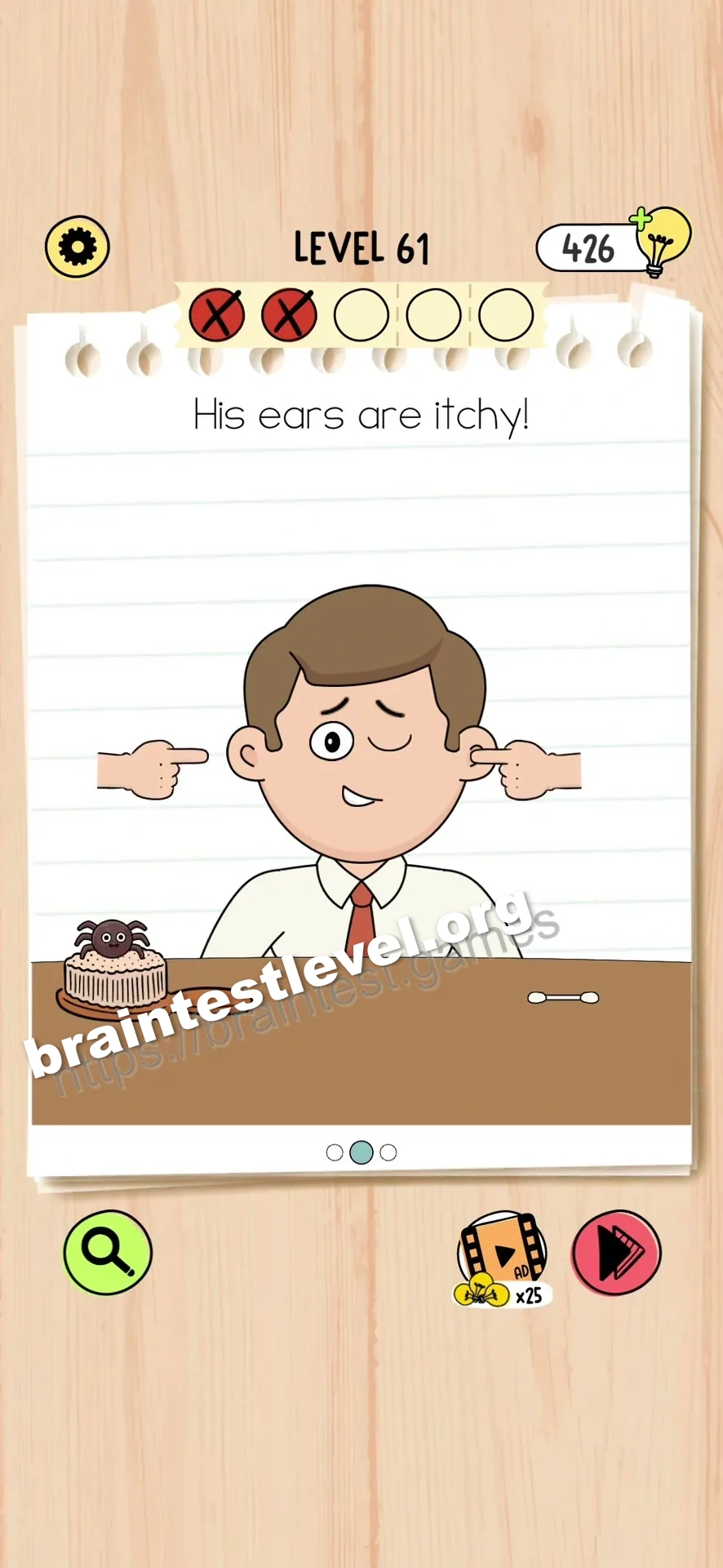 Brain Test 5 Level 61 screenshot 2