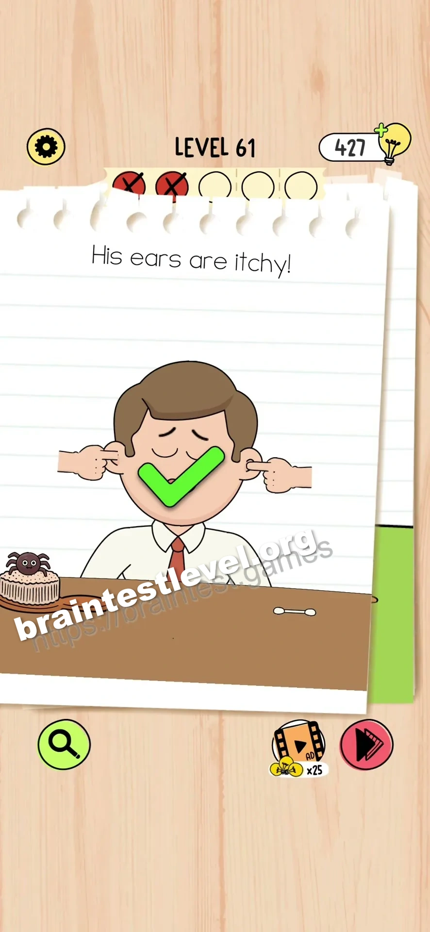 Brain Test 5 Level 61 scene 2 step 2