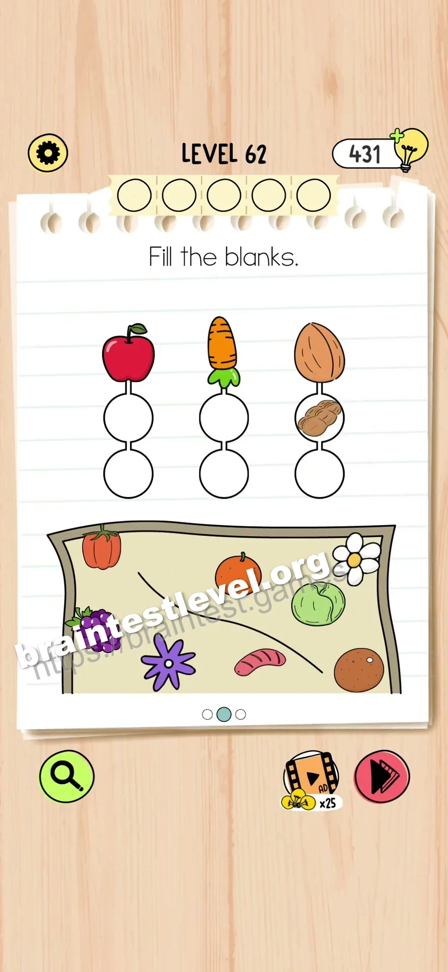 Brain Test 5 Level 62 screenshot 2