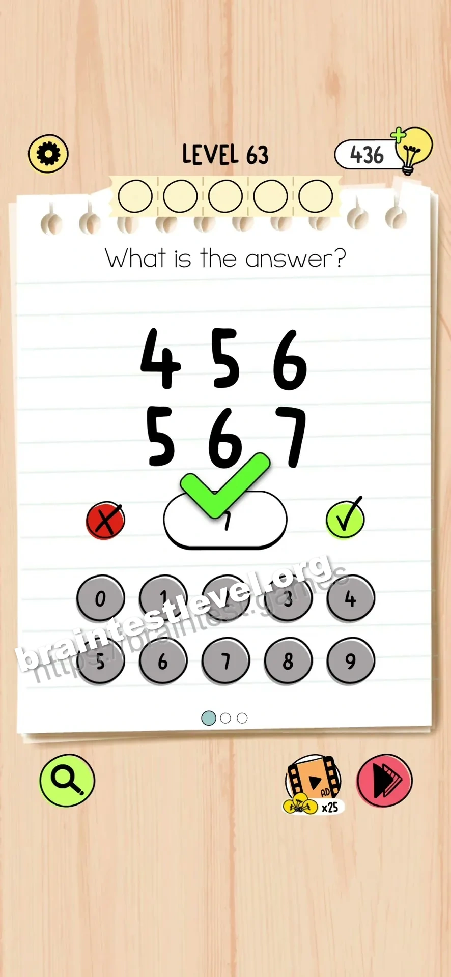 Brain Test 5 Level 63 scene 1 step 2
