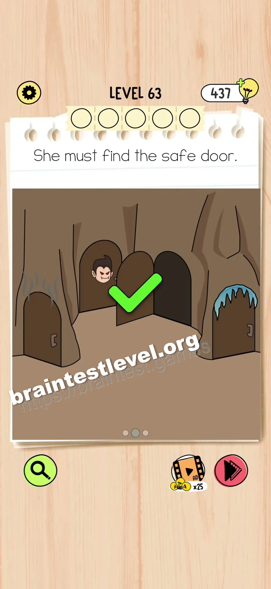 Brain Test 5 Level 63 scene 2 step 2