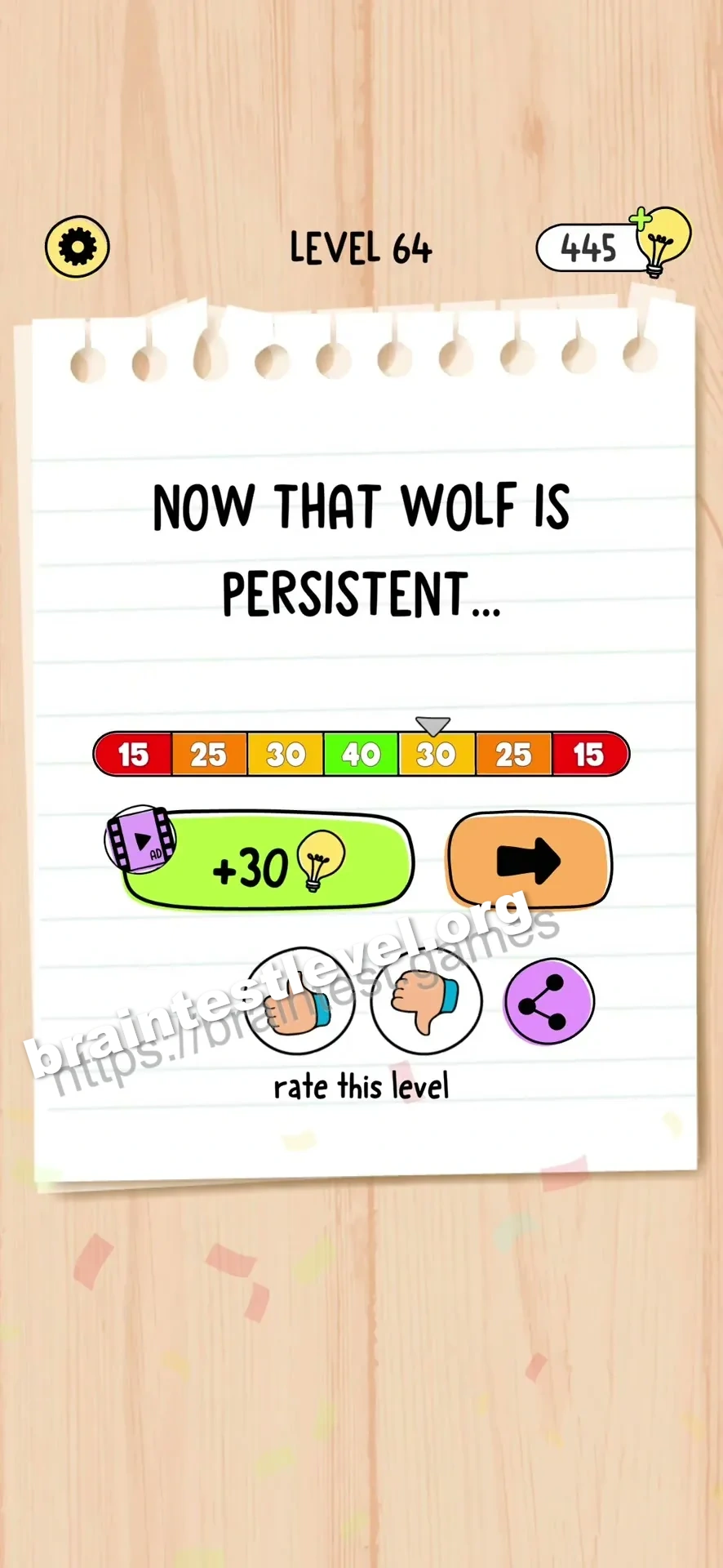 Brain Test 5 Level 64 scene 3 step 2