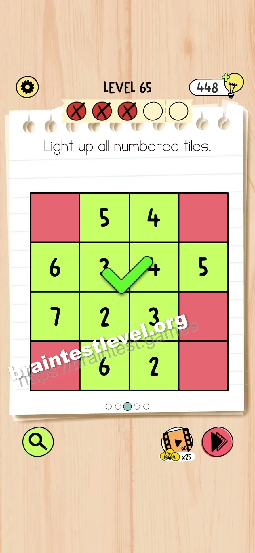 Brain Test 5 Level 65 scene 3 step 2