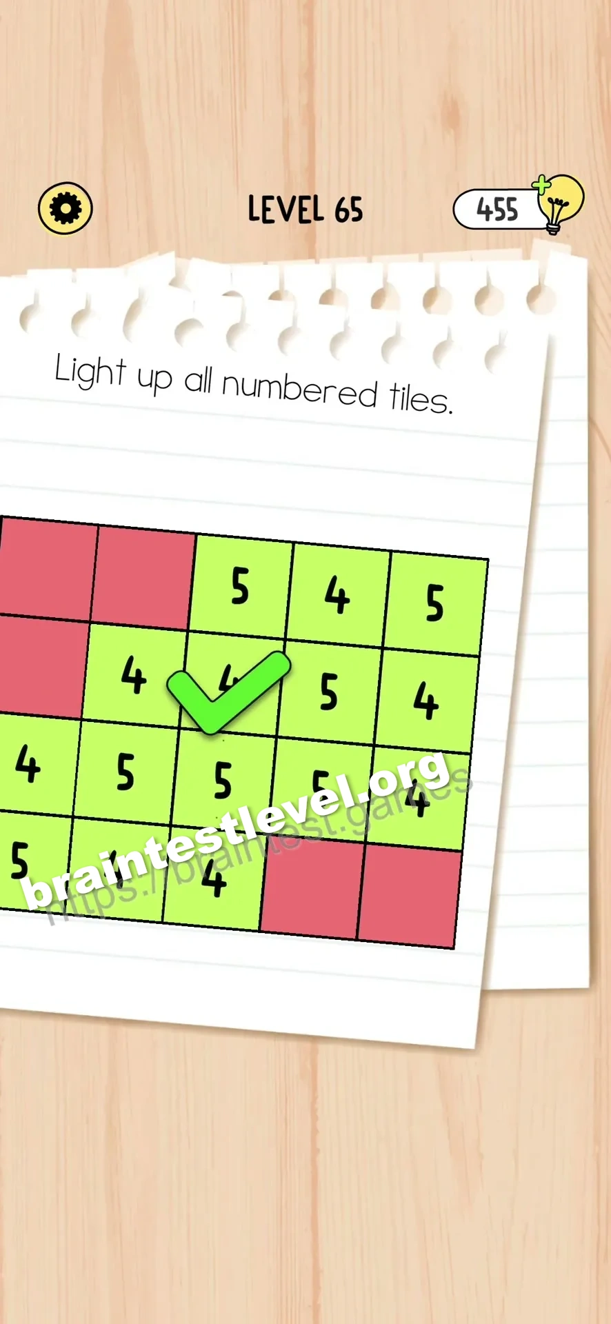 Brain Test 5 Level 65 scene 5 step 2