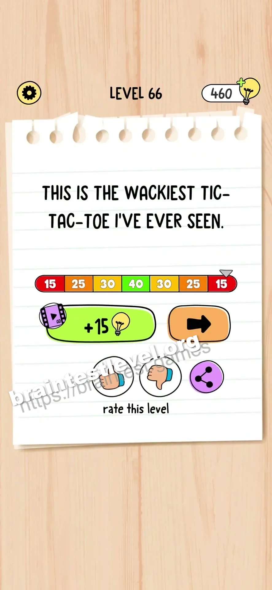 Brain Test 5 Level 66 scene 3 step 2