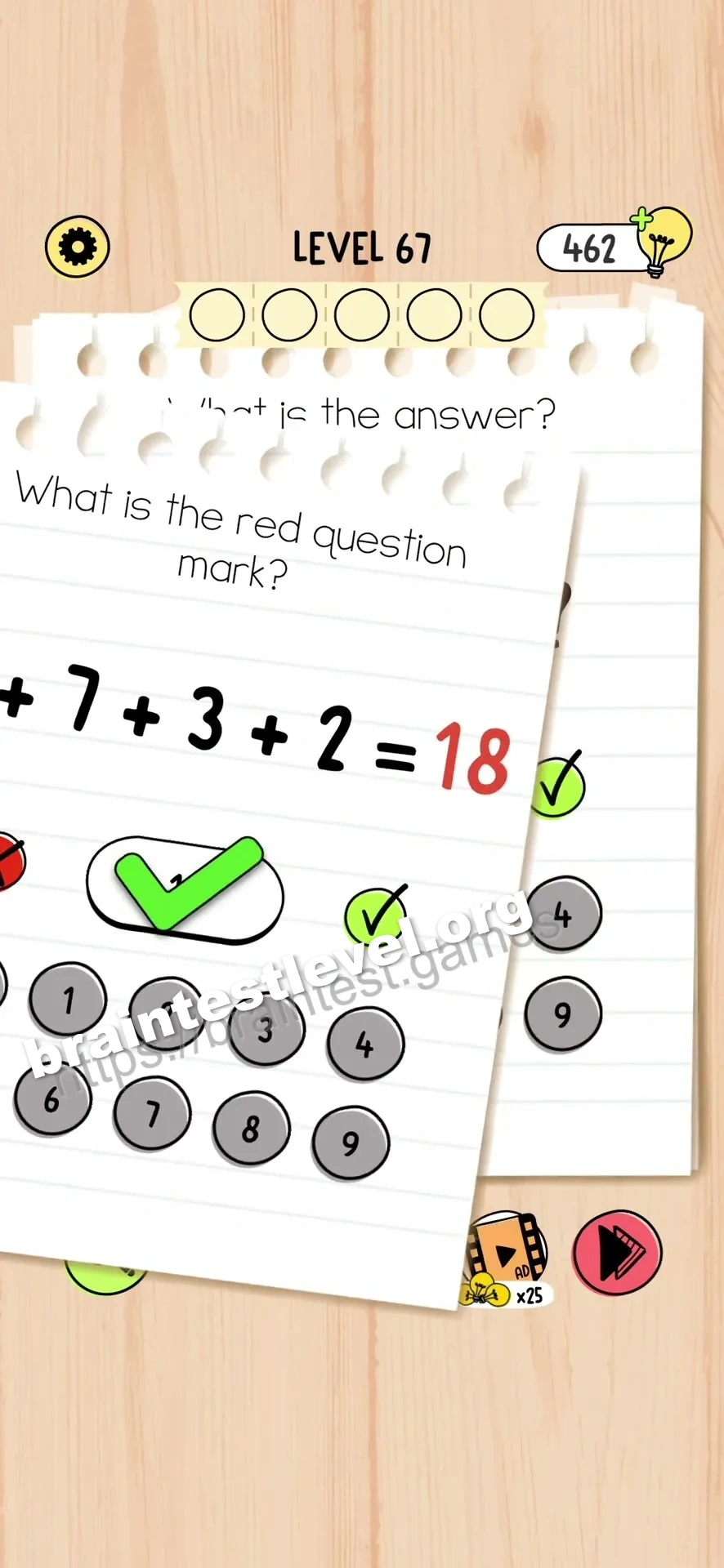 Brain Test 5 Level 67 scene 2 step 2