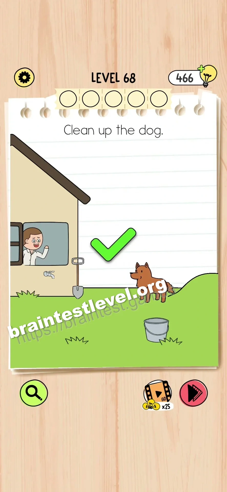 Brain Test 5 Level 68 scene 1 step 2
