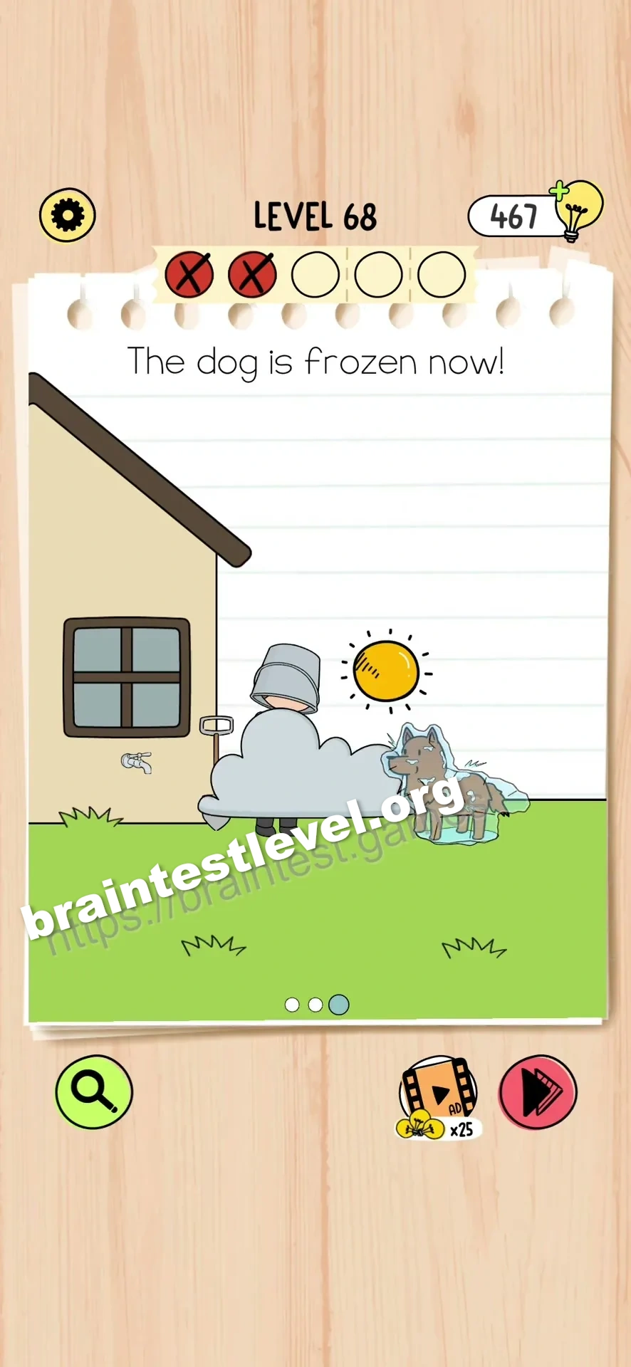 Brain Test 5 Level 68 scene 3 step 1