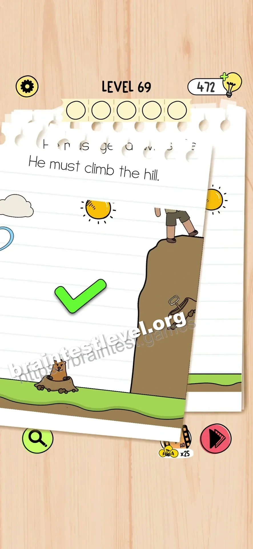 Brain Test 5 Level 69 scene 2 step 2