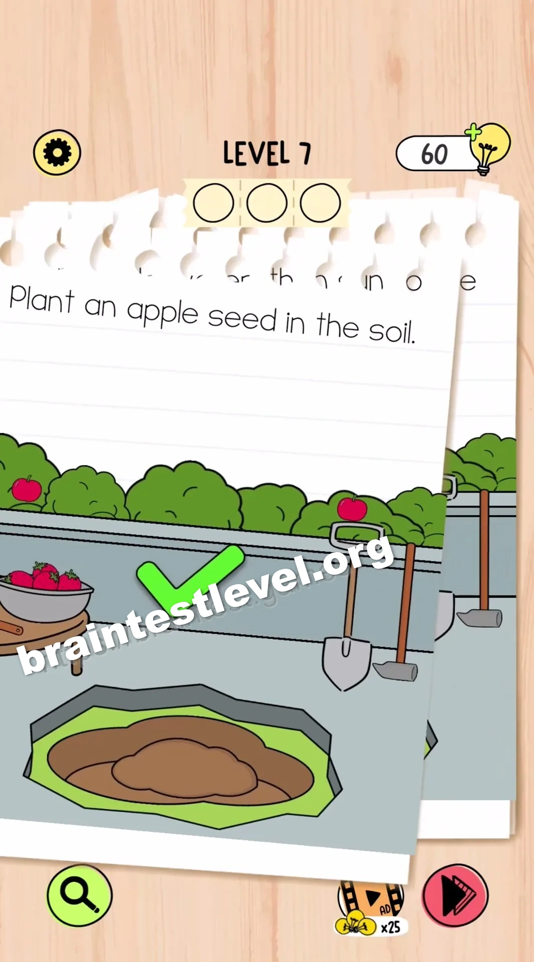 Brain Test 5 Level 7 scene 2 step 2