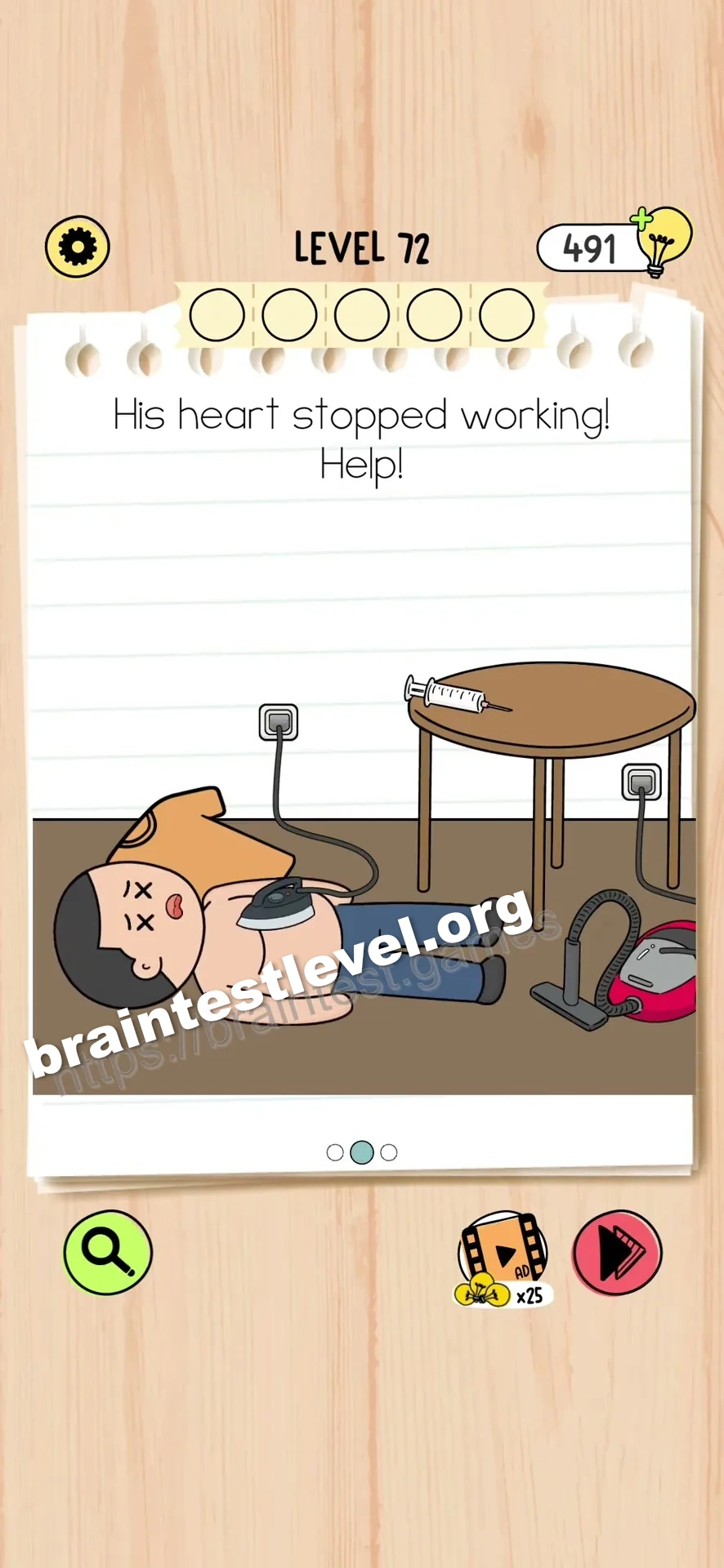 Brain Test 5 Level 72 screenshot 2