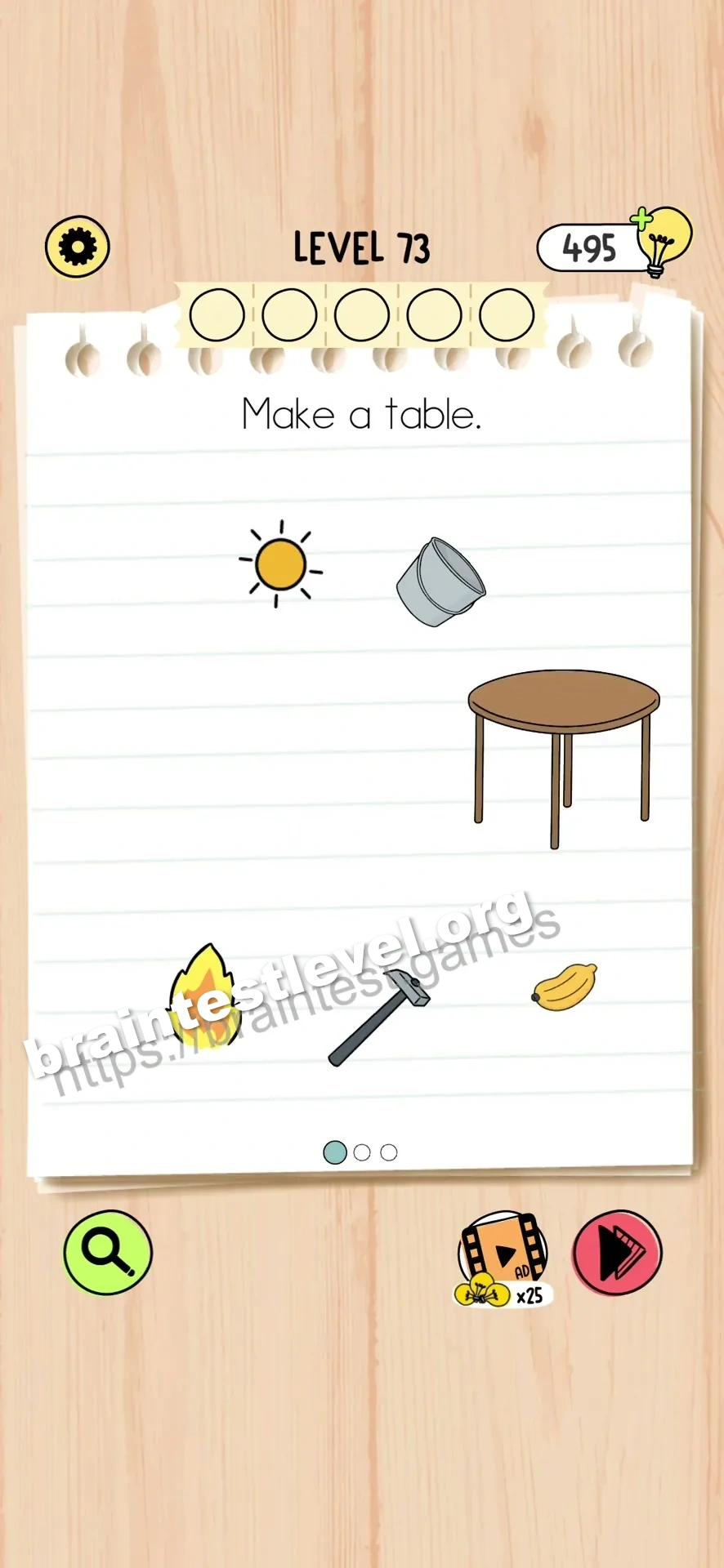 Level 73 screenshot