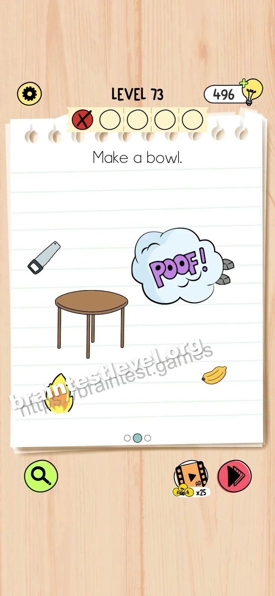 Brain Test 5 Level 73 screenshot 2