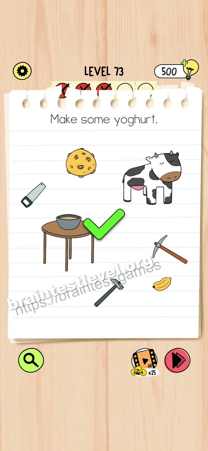 Brain Test 5 Level 73 screenshot 3
