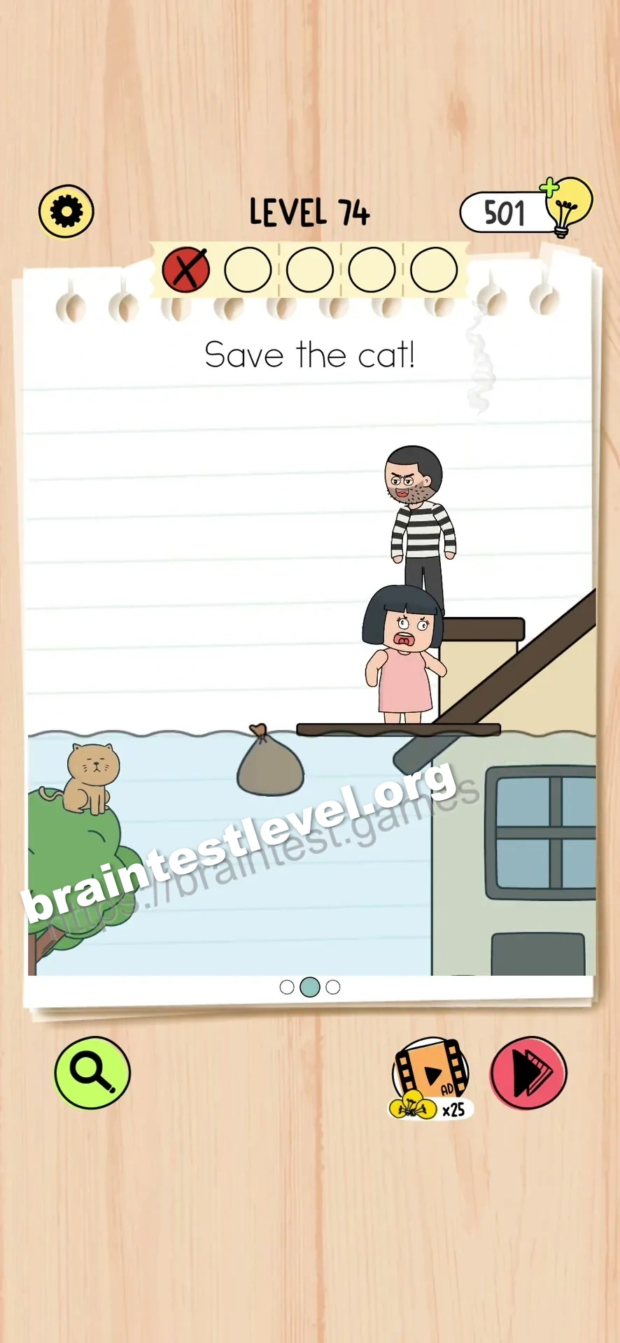 Brain Test 5 Level 74 screenshot 2