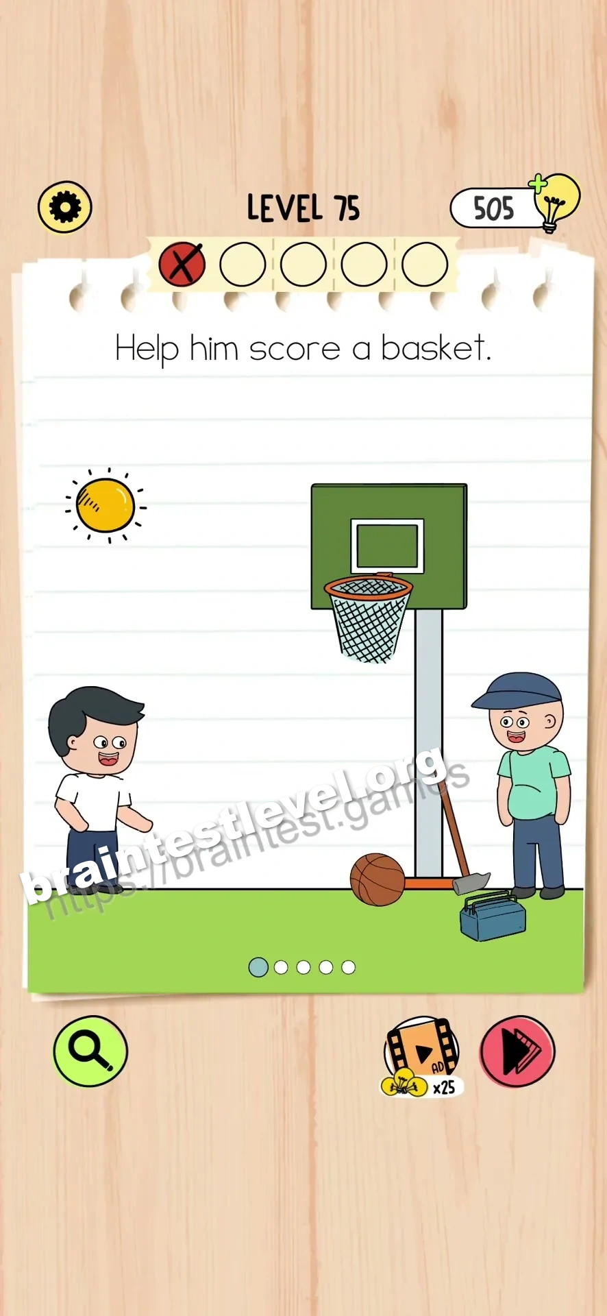Level 75 screenshot