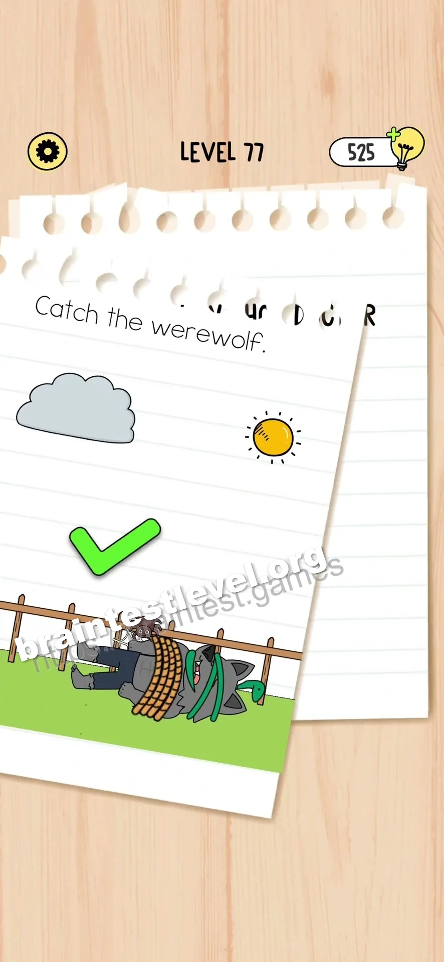 Brain Test 5 Level 77 scene 3 step 2