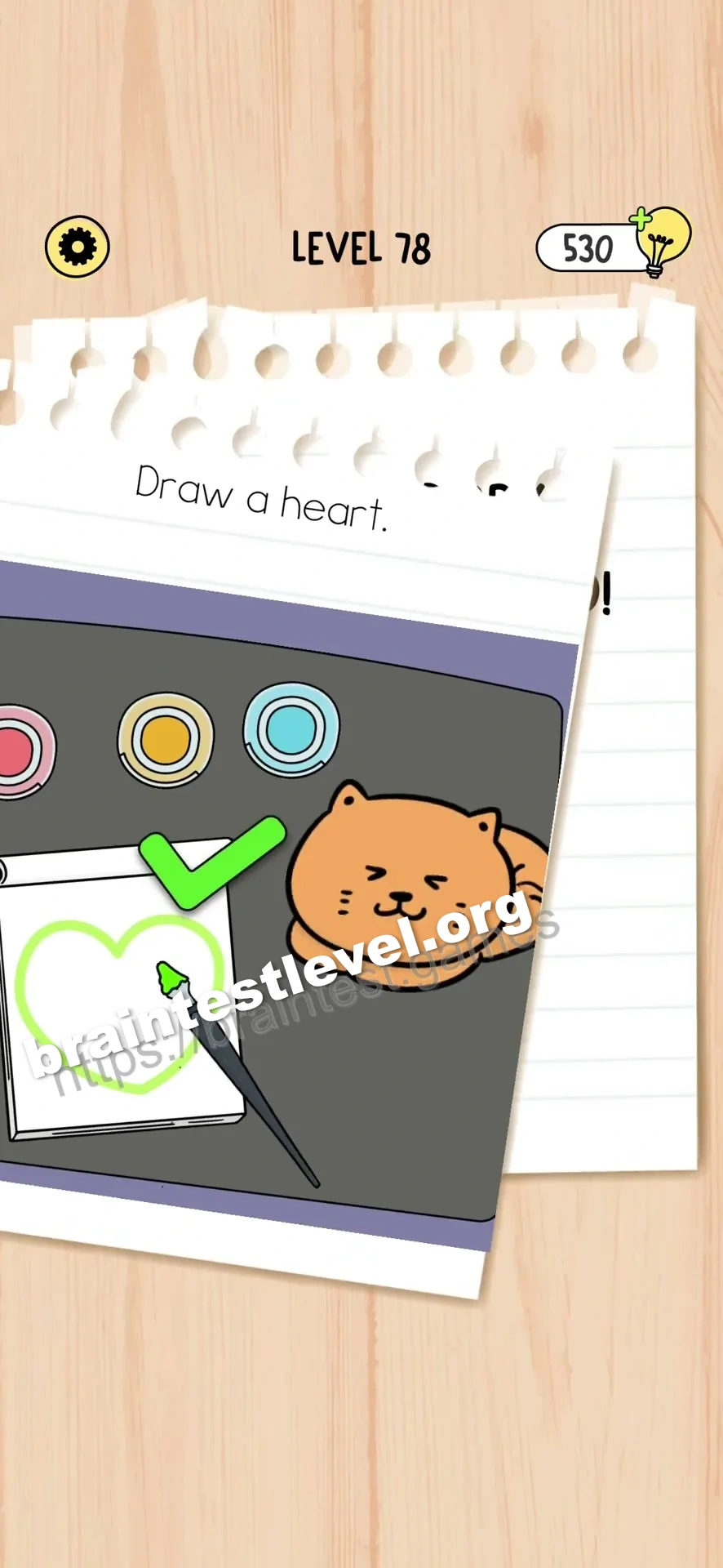 Brain Test 5 Level 78 scene 3 step 2