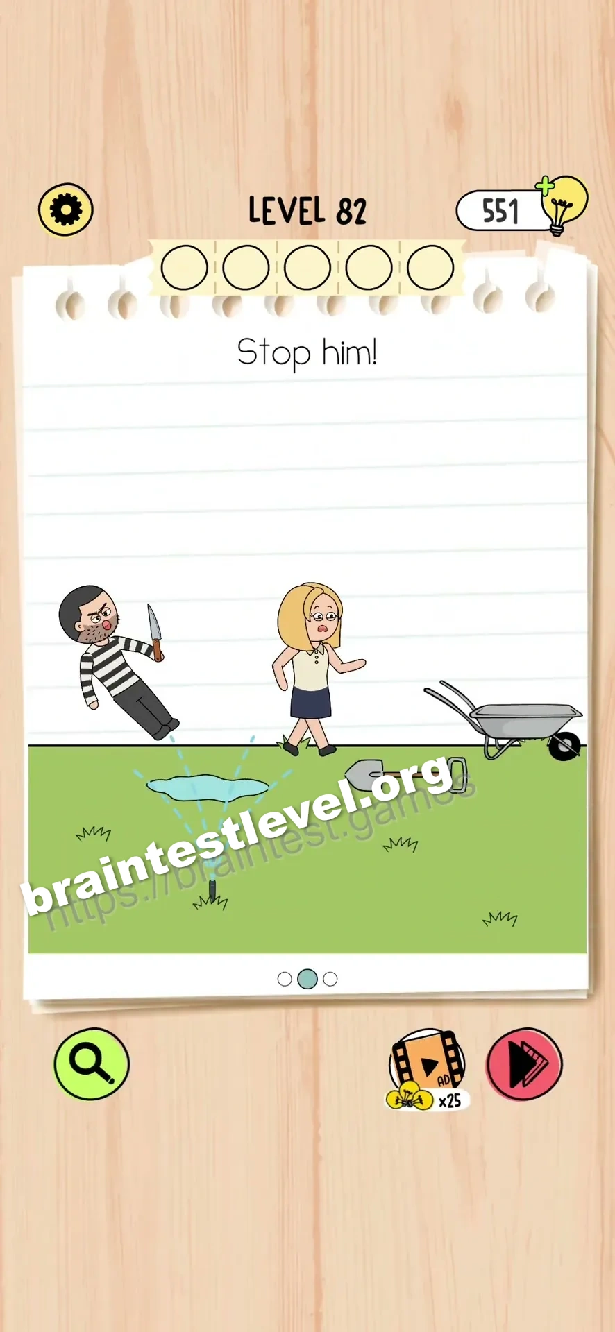 Brain Test 5 Level 82 screenshot 2