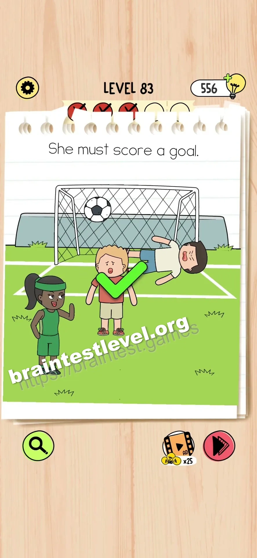 Brain Test 5 Level 83 scene 1 step 2