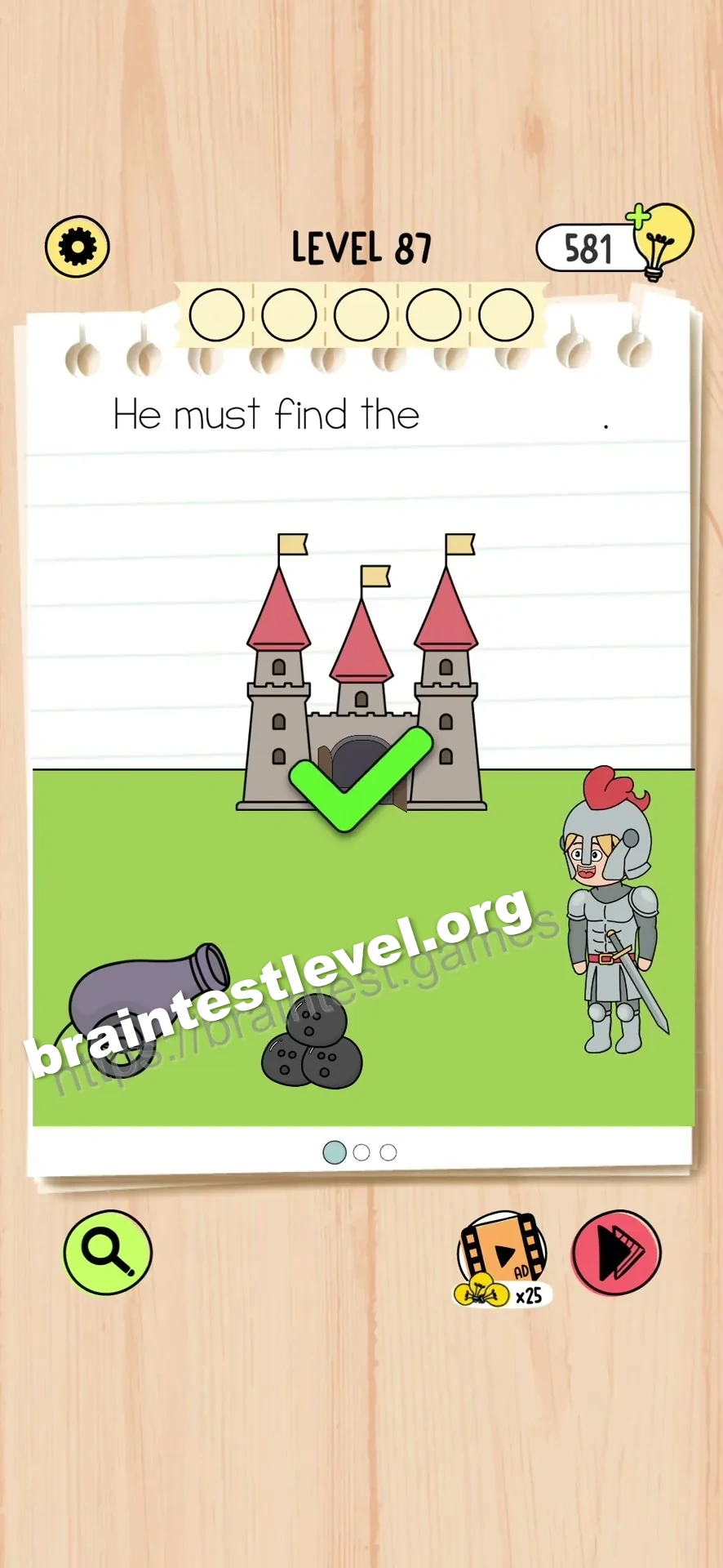 Brain Test 5 Level 87 scene 1 step 2