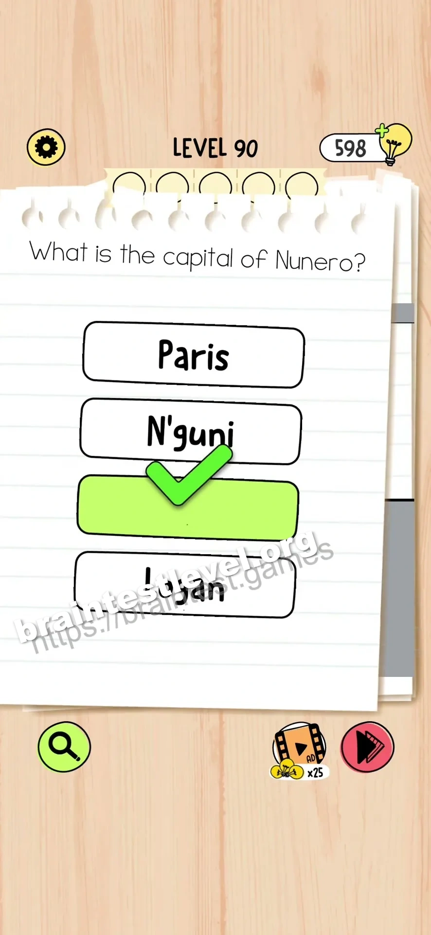 Brain Test 5 Level 90 scene 3 step 2
