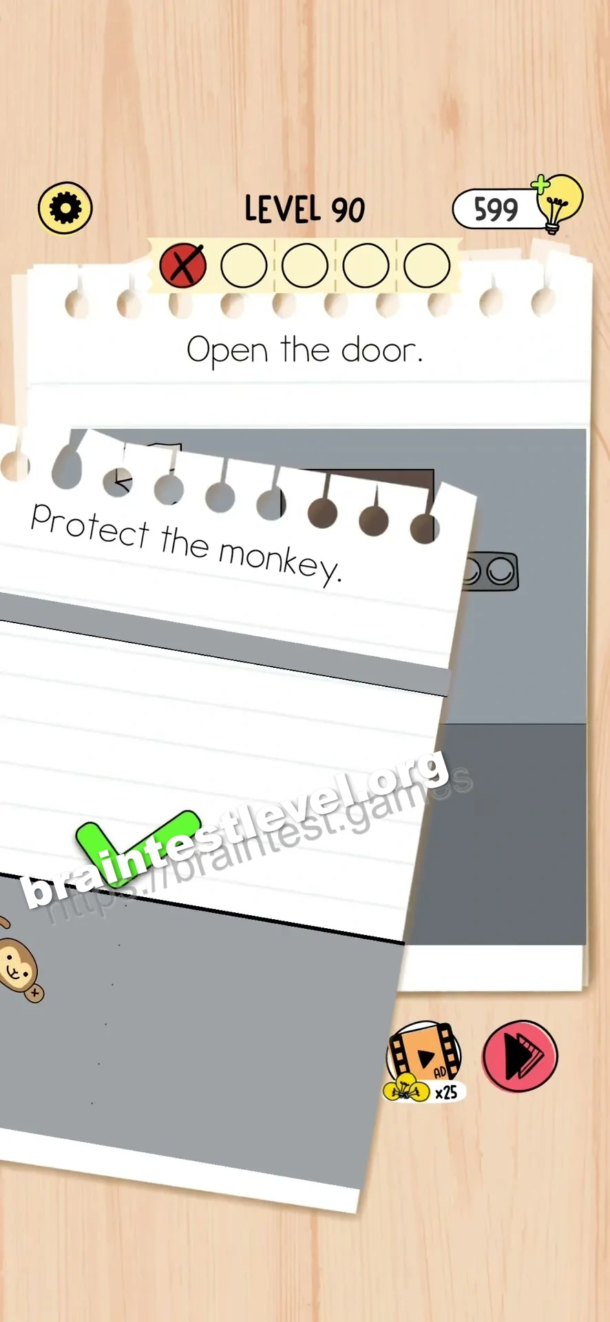 Brain Test 5 Level 90 scene 4 step 2