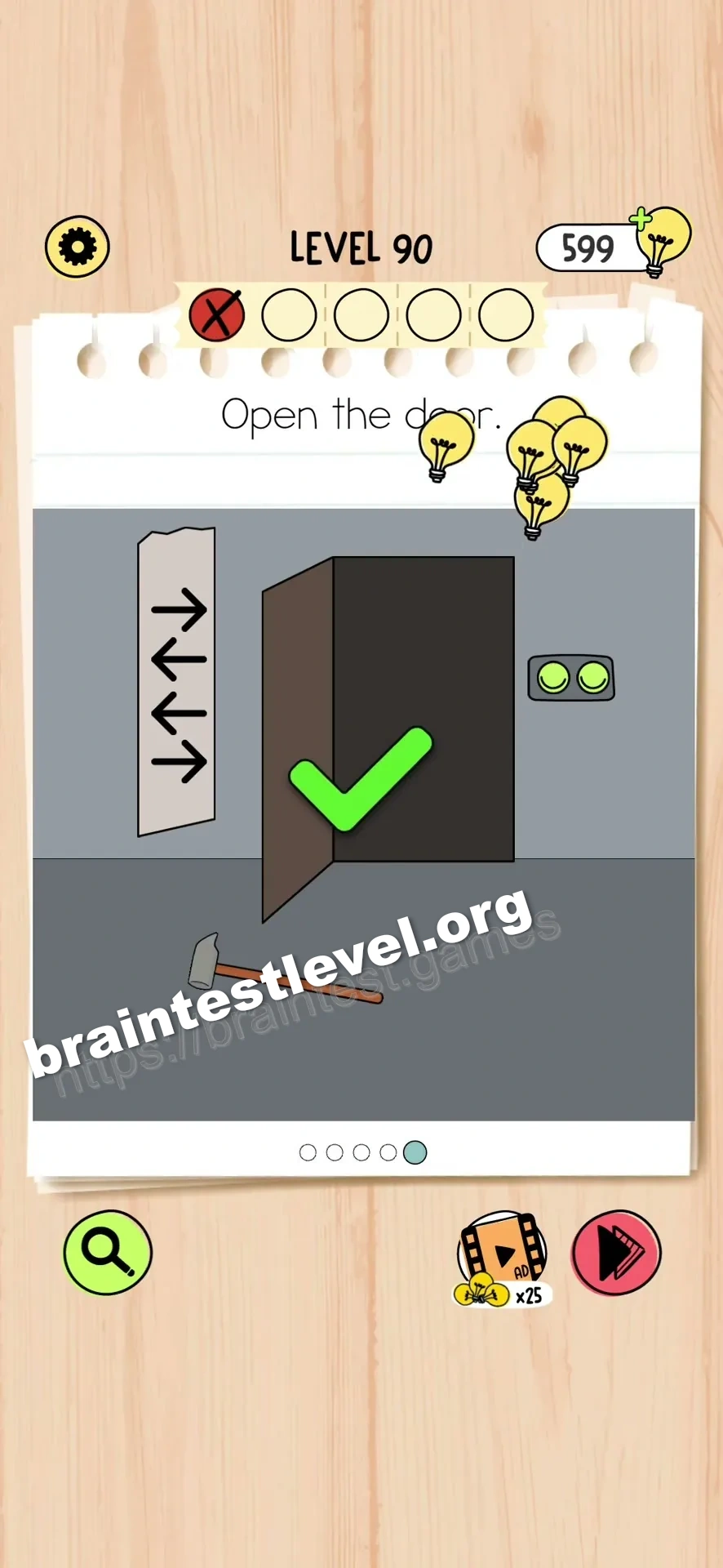 Brain Test 5 Level 90 scene 5 step 2