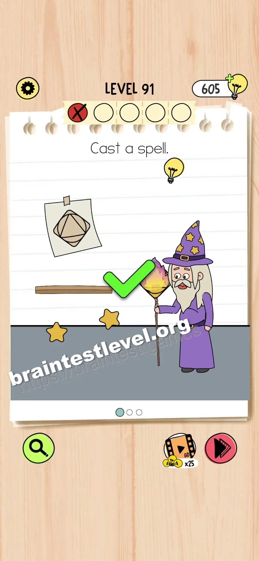 Brain Test 5 Level 91 scene 1 step 2