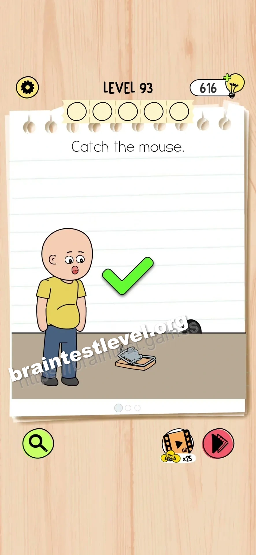 Brain Test 5 Level 93 scene 1 step 2