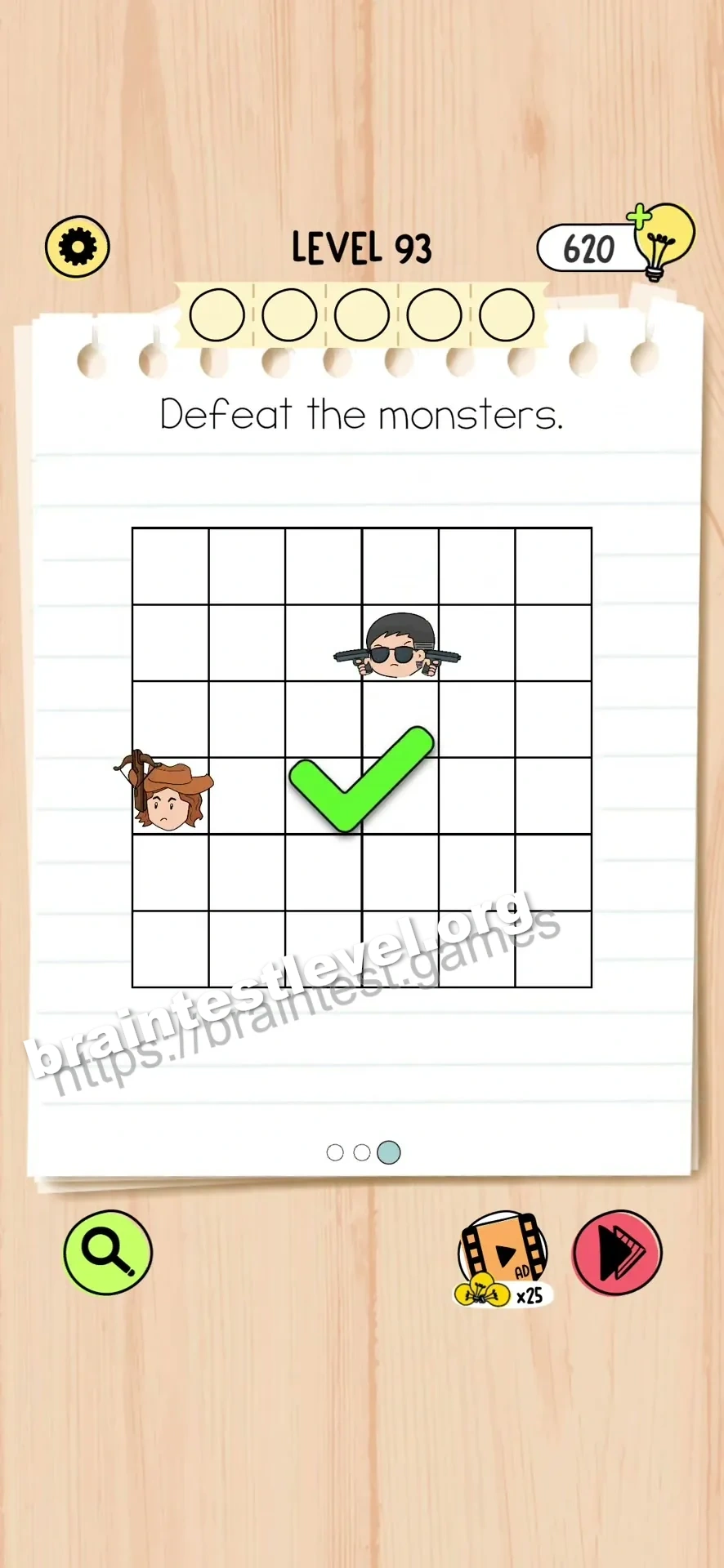 Brain Test 5 Level 93 scene 3 step 2