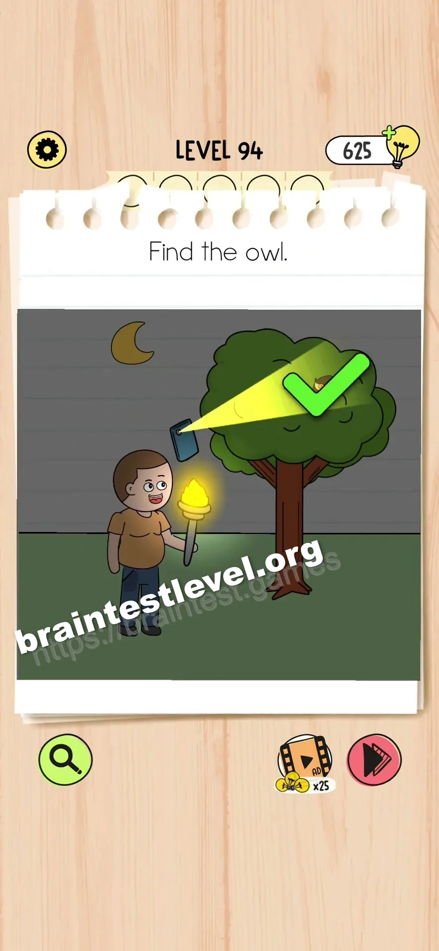 Brain Test 5 Level 94 scene 3 step 2