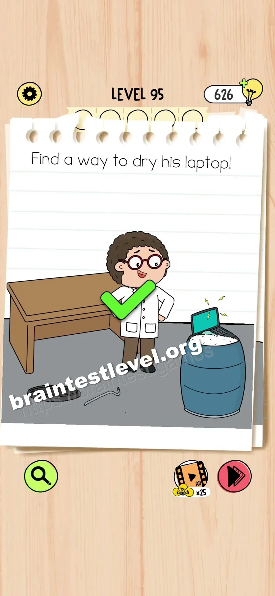 Brain Test 5 Level 95 scene 1 step 2