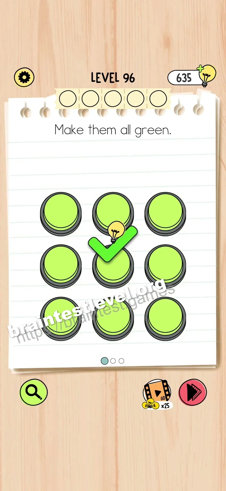 Level 96 screenshot