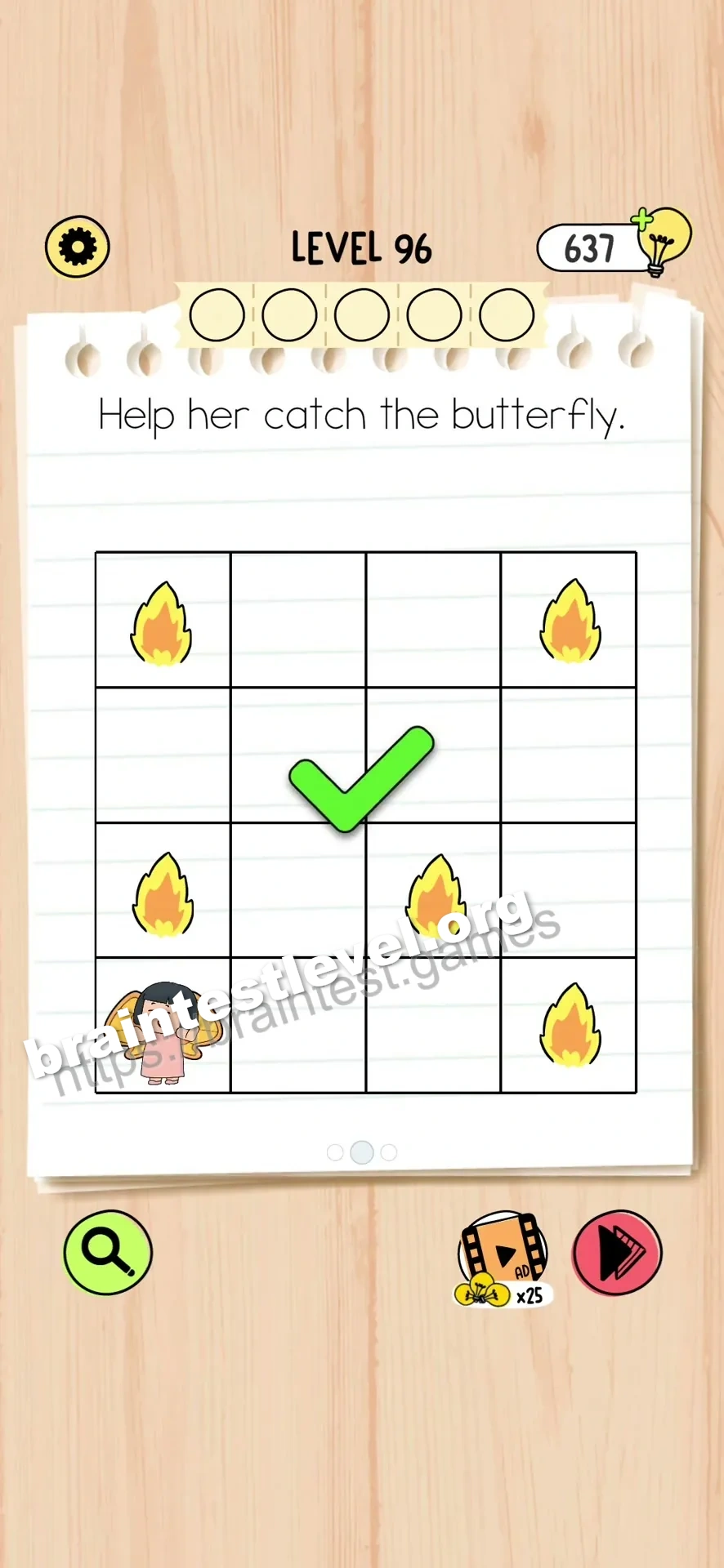 Brain Test 5 Level 96 scene 2 step 2