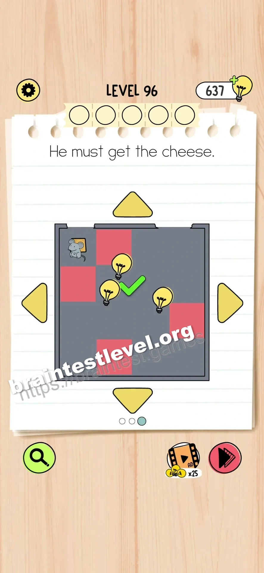 Brain Test 5 Level 96 scene 3 step 1