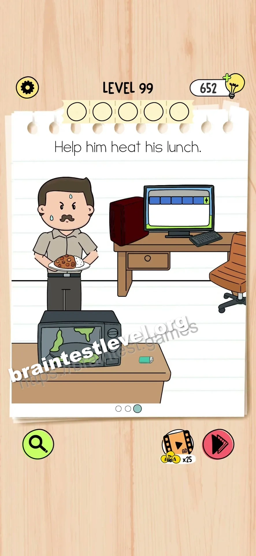 Brain Test 5 Level 99 scene 3 step 1