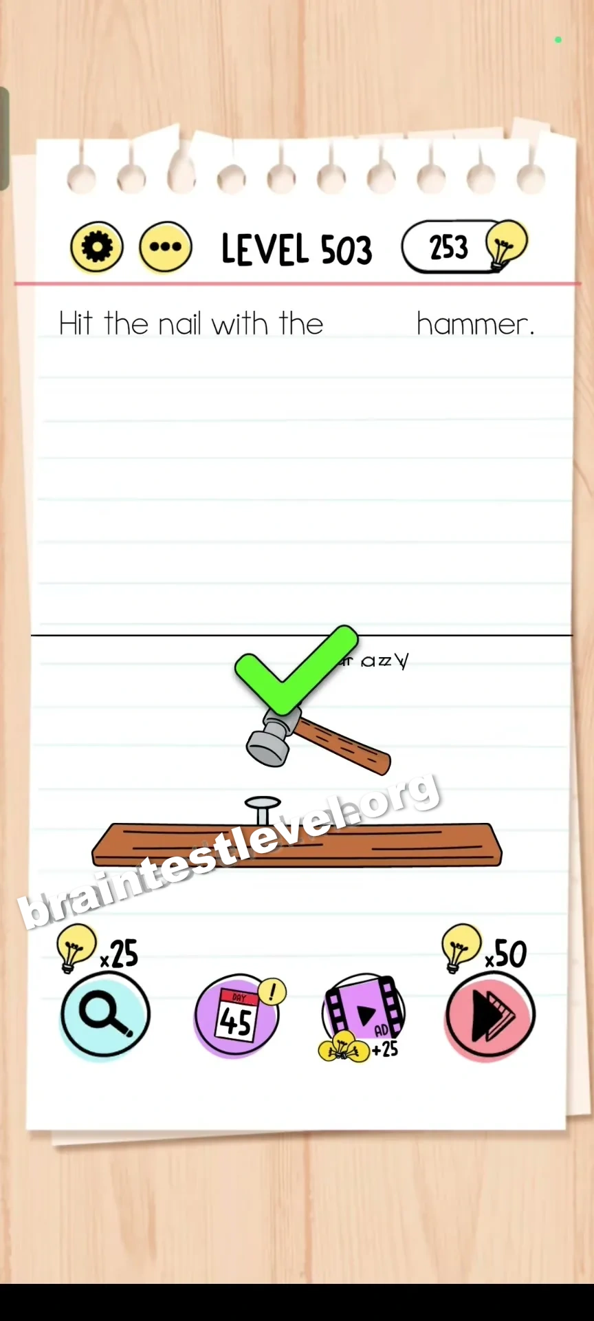 Brain Test Level 503 screenshot 2