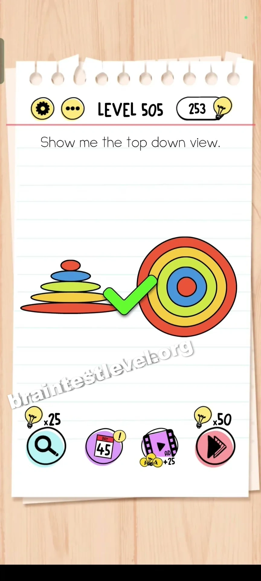 Brain Test Level 505 screenshot 2